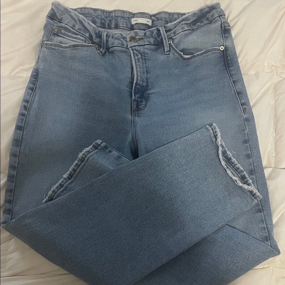 Good American Light Blue Jeans